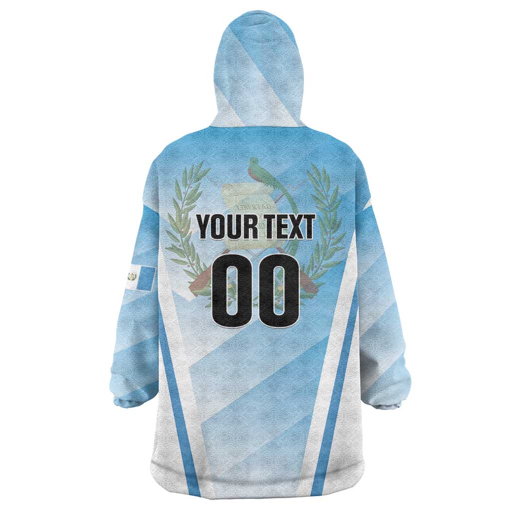 Custom Rugby Guatemala Wearable Blanket Hoodie Jaguares Go Champions