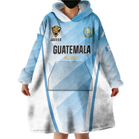 Custom Rugby Guatemala Wearable Blanket Hoodie Jaguares Go Champions
