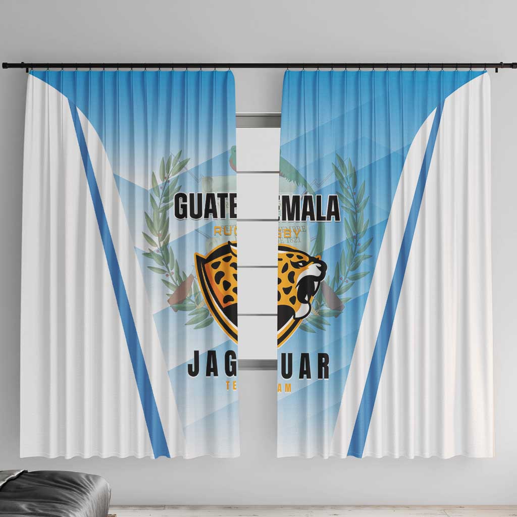 Rugby Guatemala Window Curtain Jaguares Go Champions
