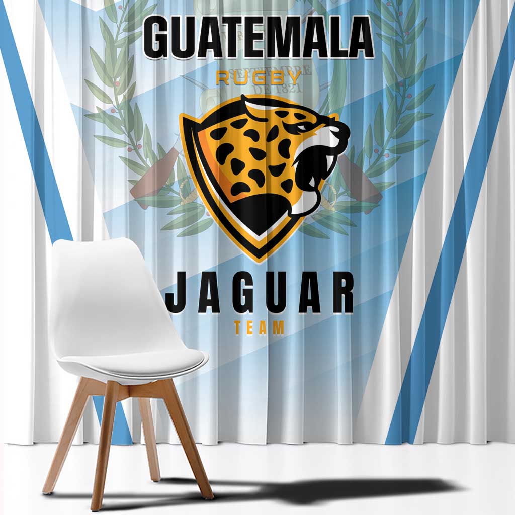 Rugby Guatemala Window Curtain Jaguares Go Champions