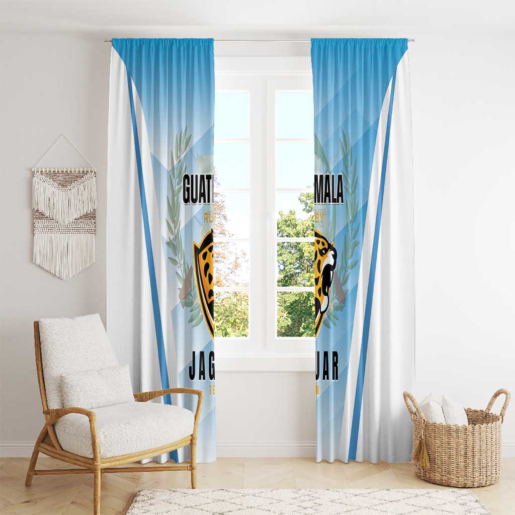 Rugby Guatemala Window Curtain Jaguares Go Champions