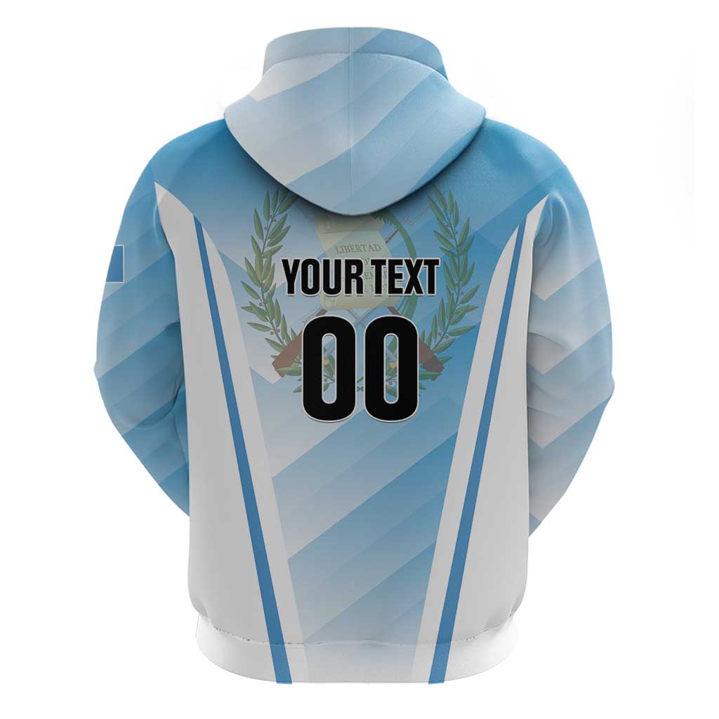 Custom Rugby Guatemala Zip Hoodie Jaguares Go Champions