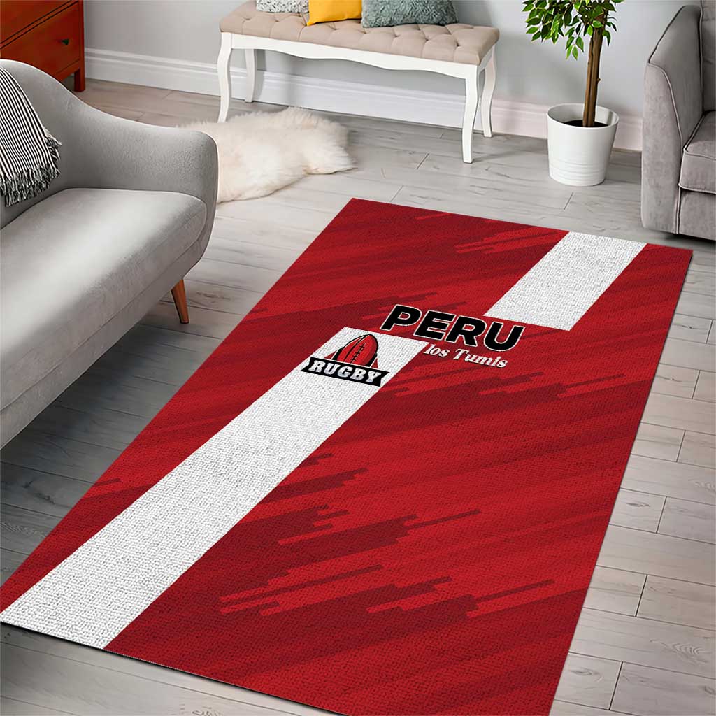 Rugby Peru Area Rug Los Tumis Go Champions