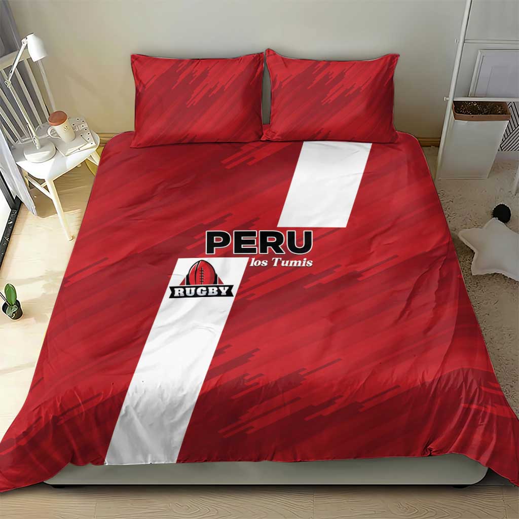 Rugby Peru Bedding Set Los Tumis Go Champions