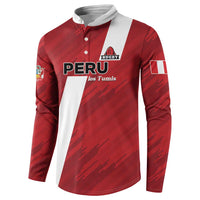 Custom Rugby Peru Button Sweatshirt Los Tumis Go Champions