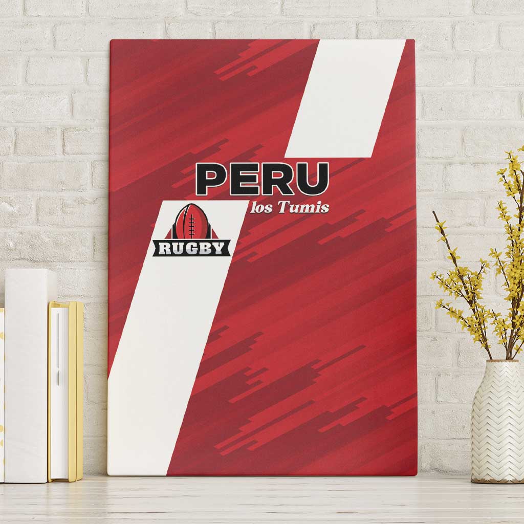 Rugby Peru Canvas Wall Art Los Tumis Go Champions