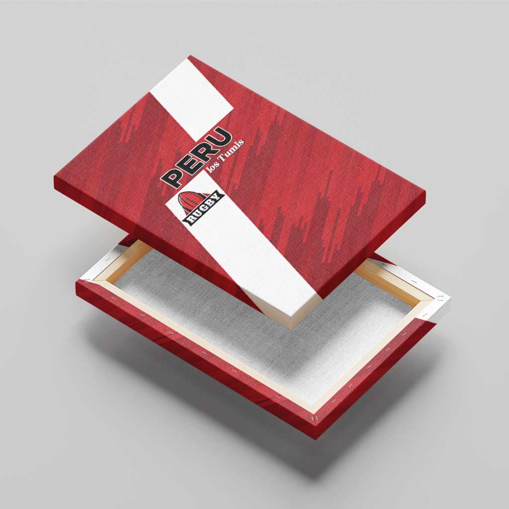 Rugby Peru Canvas Wall Art Los Tumis Go Champions