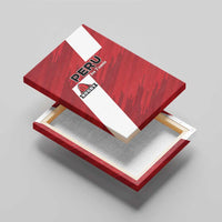 Rugby Peru Canvas Wall Art Los Tumis Go Champions