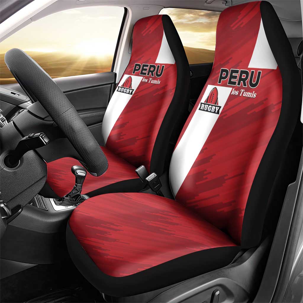 Rugby Peru Car Seat Cover Los Tumis Go Champions