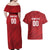 Custom Rugby Peru Couples Matching Off Shoulder Maxi Dress and Hawaiian Shirt Los Tumis Go Champions