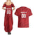Custom Rugby Peru Couples Matching Summer Maxi Dress and Hawaiian Shirt Los Tumis Go Champions