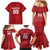 Custom Rugby Peru Family Matching Mermaid Dress and Hawaiian Shirt Los Tumis Go Champions