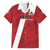Custom Rugby Peru Family Matching Off The Shoulder Long Sleeve Dress and Hawaiian Shirt Los Tumis Go Champions