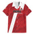 Custom Rugby Peru Family Matching Off Shoulder Maxi Dress and Hawaiian Shirt Los Tumis Go Champions