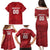Custom Rugby Peru Family Matching Puletasi and Hawaiian Shirt Los Tumis Go Champions