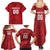 Custom Rugby Peru Family Matching Summer Maxi Dress and Hawaiian Shirt Los Tumis Go Champions