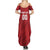 Custom Rugby Peru Family Matching Summer Maxi Dress and Hawaiian Shirt Los Tumis Go Champions