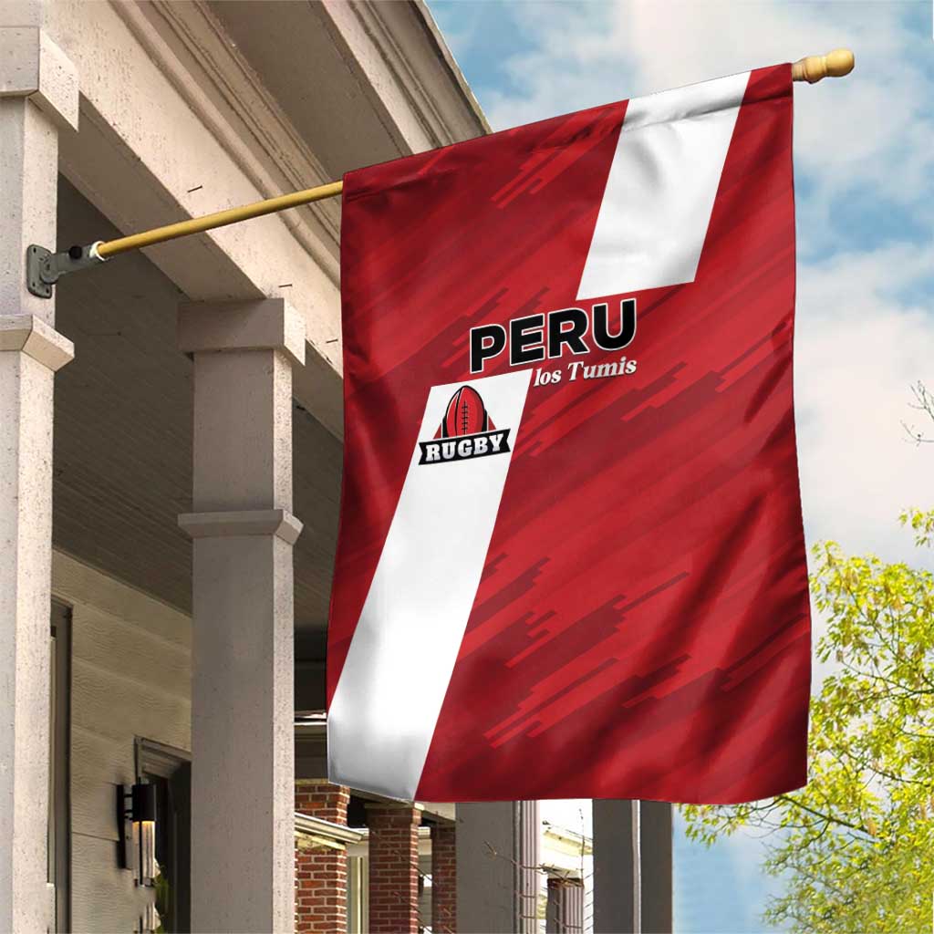 Rugby Peru Garden Flag Los Tumis Go Champions