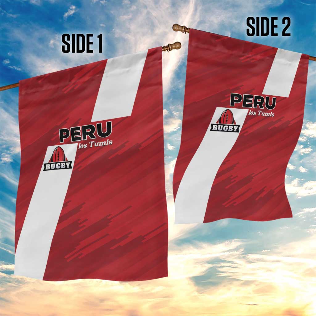 Rugby Peru Garden Flag Los Tumis Go Champions