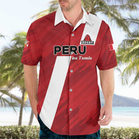 Custom Rugby Peru Hawaiian Shirt Los Tumis Go Champions