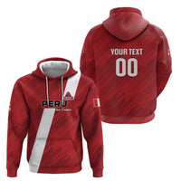 Custom Rugby Peru Hoodie Los Tumis Go Champions