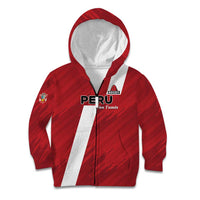 Custom Rugby Peru Kid Hoodie Los Tumis Go Champions