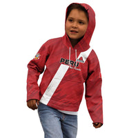 Custom Rugby Peru Kid Hoodie Los Tumis Go Champions