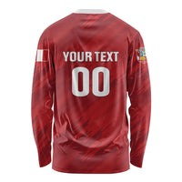 Custom Rugby Peru Long Sleeve Shirt Los Tumis Go Champions