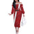 Custom Rugby Peru Off The Shoulder Long Sleeve Dress Los Tumis Go Champions