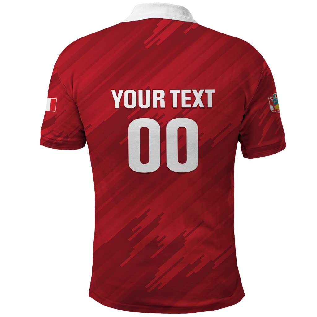Custom Rugby Peru Polo Shirt Los Tumis Go Champions