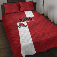 Rugby Peru Quilt Bed Set Los Tumis Go Champions