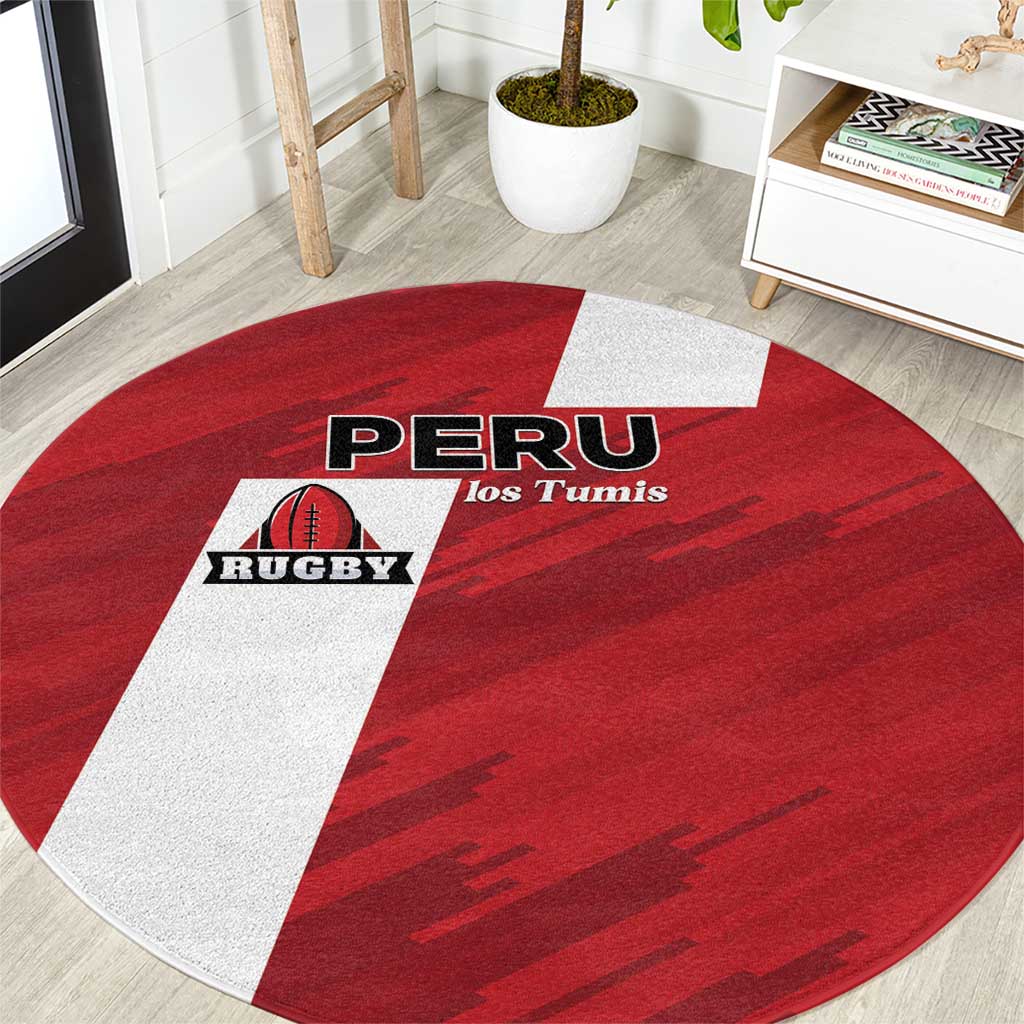 Rugby Peru Round Carpet Los Tumis Go Champions
