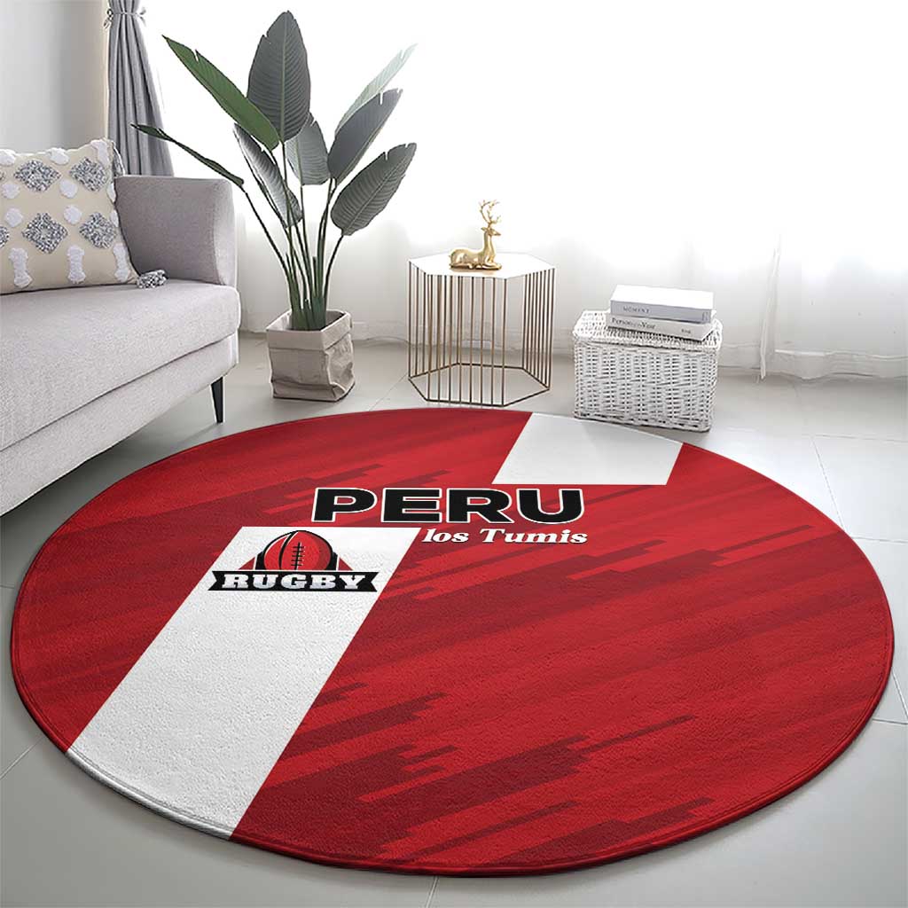 Rugby Peru Round Carpet Los Tumis Go Champions