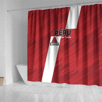 Rugby Peru Shower Curtain Los Tumis Go Champions