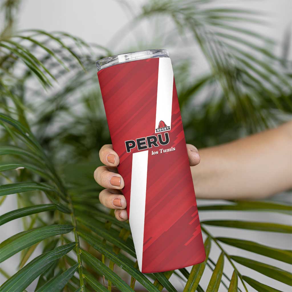 Custom Rugby Peru Skinny Tumbler Los Tumis Go Champions