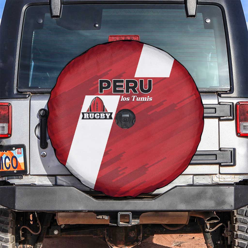 Rugby Peru Spare Tire Cover Los Tumis Go Champions