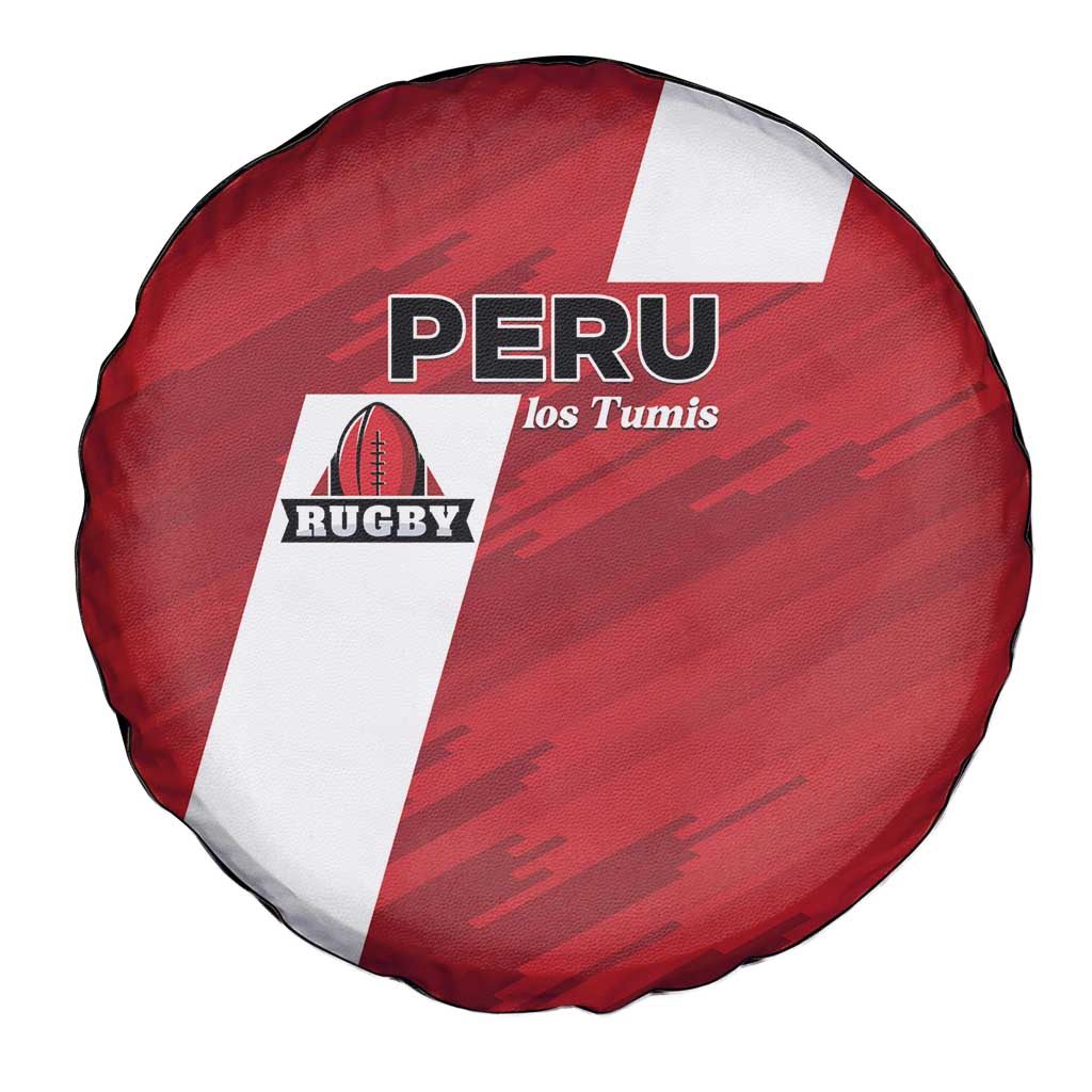 Rugby Peru Spare Tire Cover Los Tumis Go Champions