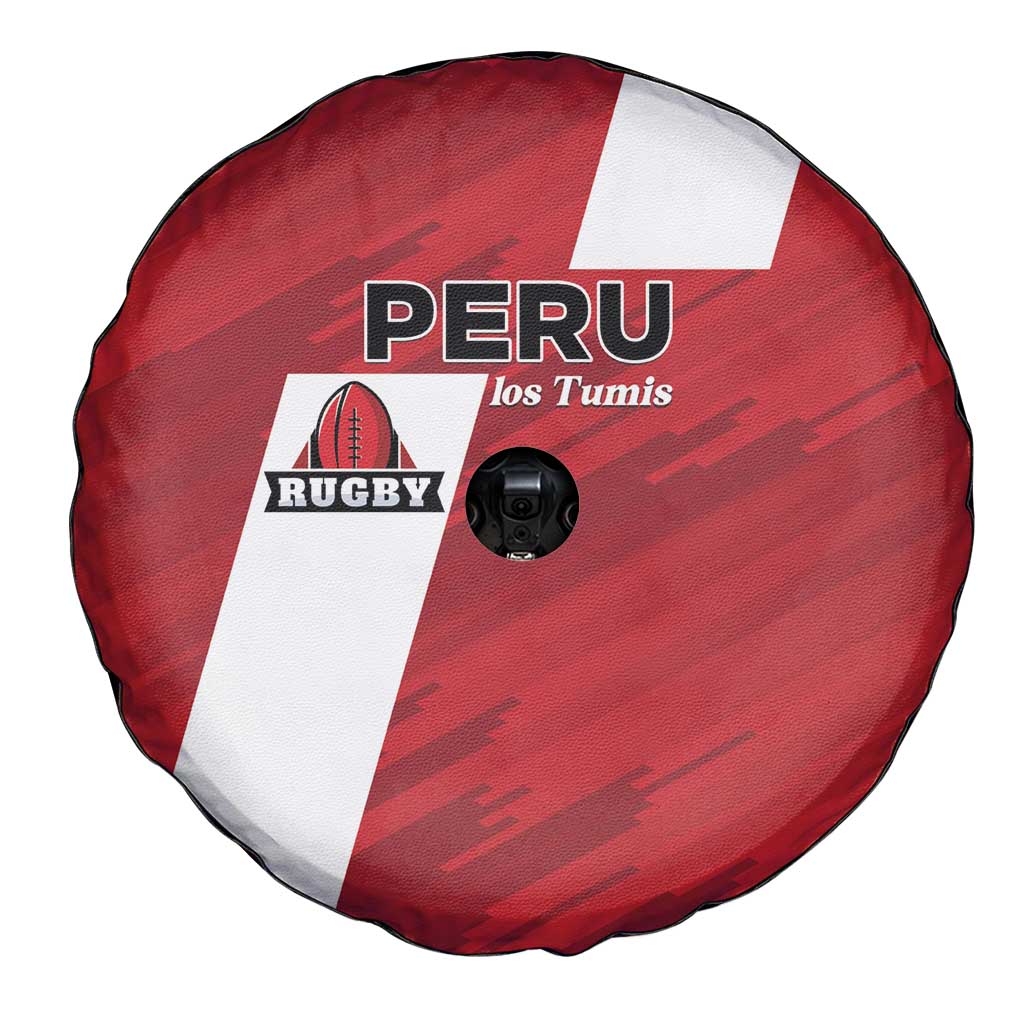 Rugby Peru Spare Tire Cover Los Tumis Go Champions