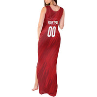 Custom Rugby Peru Tank Maxi Dress Los Tumis Go Champions