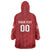 Custom Rugby Peru Wearable Blanket Hoodie Los Tumis Go Champions