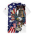 Personalized USA 4th Of July Family Matching Off Shoulder Maxi Dress and Hawaiian Shirt United State Eagle Liberty Bell