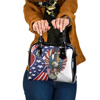 USA 4th Of July Shoulder Handbag United State Eagle Liberty Bell
