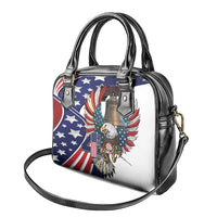 USA 4th Of July Shoulder Handbag United State Eagle Liberty Bell