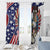 USA 4th Of July Window Curtain United State Eagle Liberty Bell