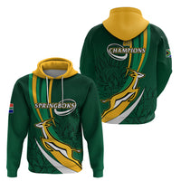 South Africa Rugby Hoodie Springboks Go Champions World Cup 2023 - Wonder Print Shop