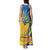 Ukraine Independence Day Tank Maxi Dress Ukrainian Trident Special Version - Wonder Print Shop