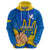 Personalised Ukraine Independence Day Hoodie Ukrainian Trident Special Version - Wonder Print Shop