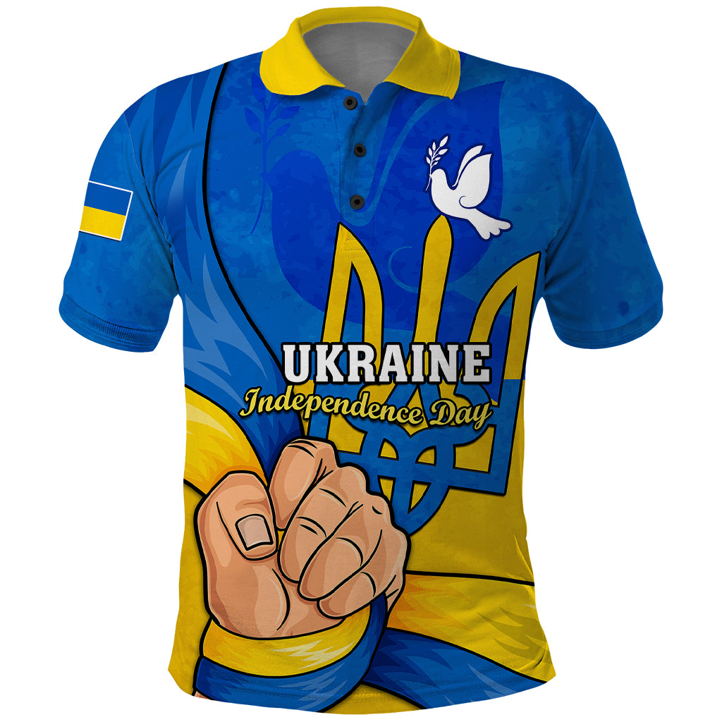 personalised-ukraine-independence-day-polo-shirt-ukrainian-trident-special-version