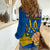 Personalised Ukraine Independence Day Women Casual Shirt Ukrainian Trident Special Version - Wonder Print Shop