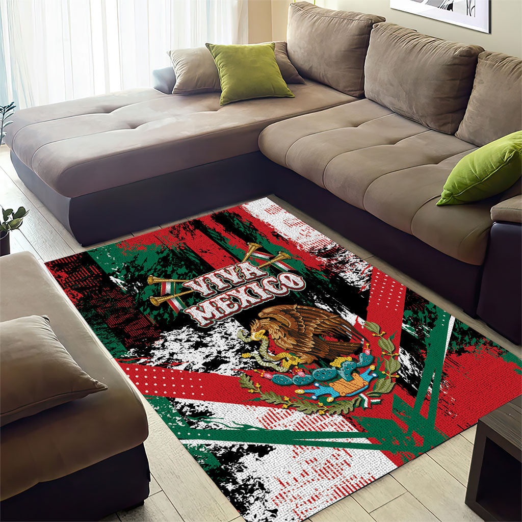 Viva Mexico Area Rug Happy Independence Day